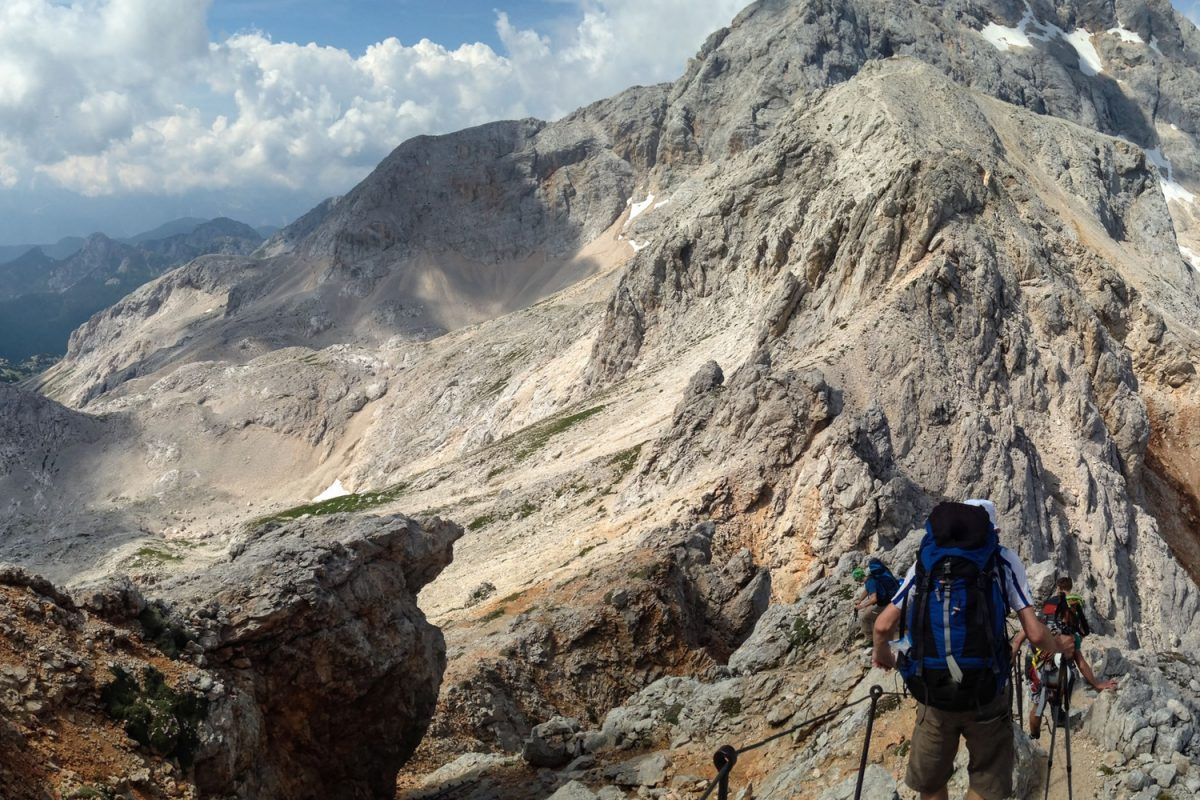 Subida Triglav Trekking Alpes Julianos Eslovenia ascension subida triglav