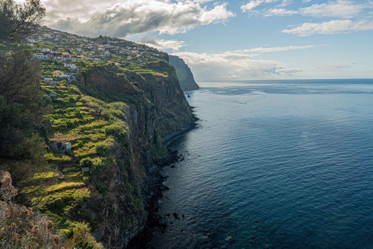 Acantilado en Madeira