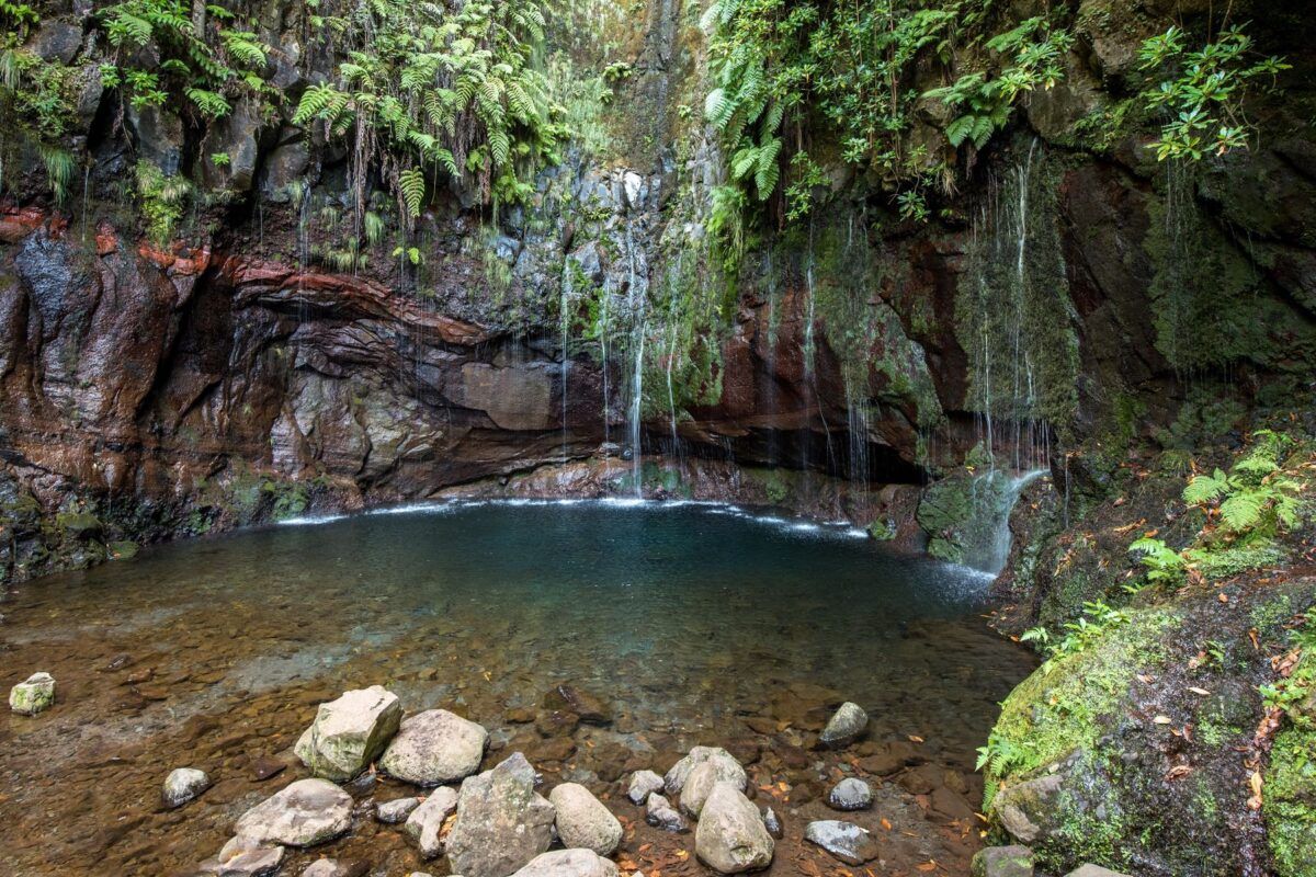 Cascada en Madeira