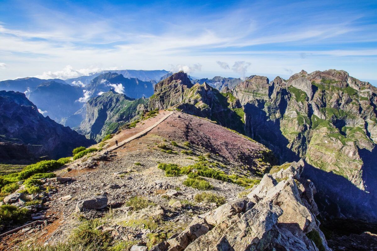 Pico Areiro y Pico Ruivo en Madeira
